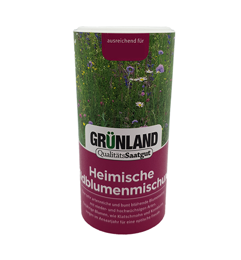 Blumenwiese "Heimische Wildblumenmischung" 200g von Grünland Qualitätssaatgut