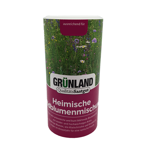 Blumenwiese "Heimische Wildblumenmischung" 200g von Grünland Qualitätssaatgut