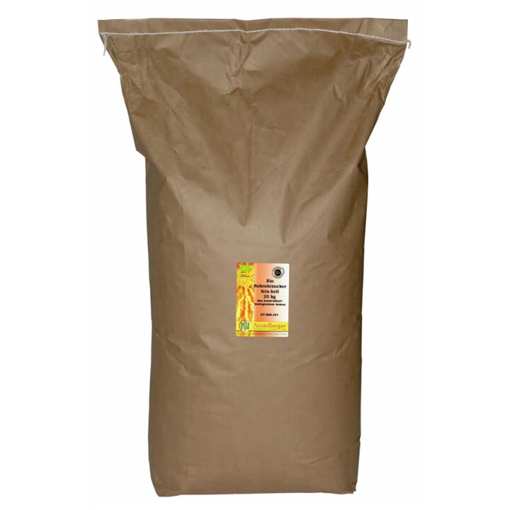Bio Rohrzucker 25kg Sack feinkristall hell von Tobias Altzinger