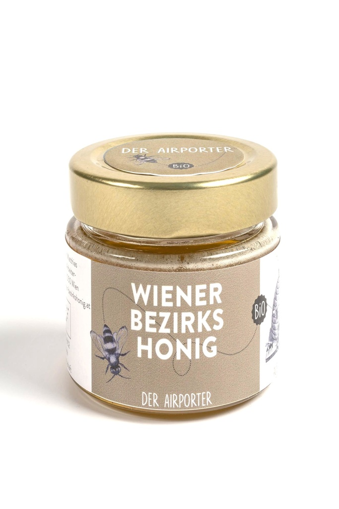 Wiener Bezirks Honig - 0. Bezirk Wien - Der Airporter 120g von Wiener Bezirksimkerei