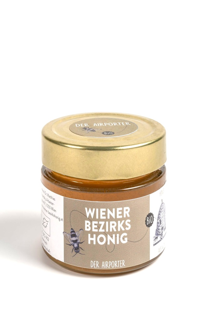 Wiener Bezirks Honig - 0. Bezirk Wien - Der Airporter 220g von Wiener Bezirksimkerei