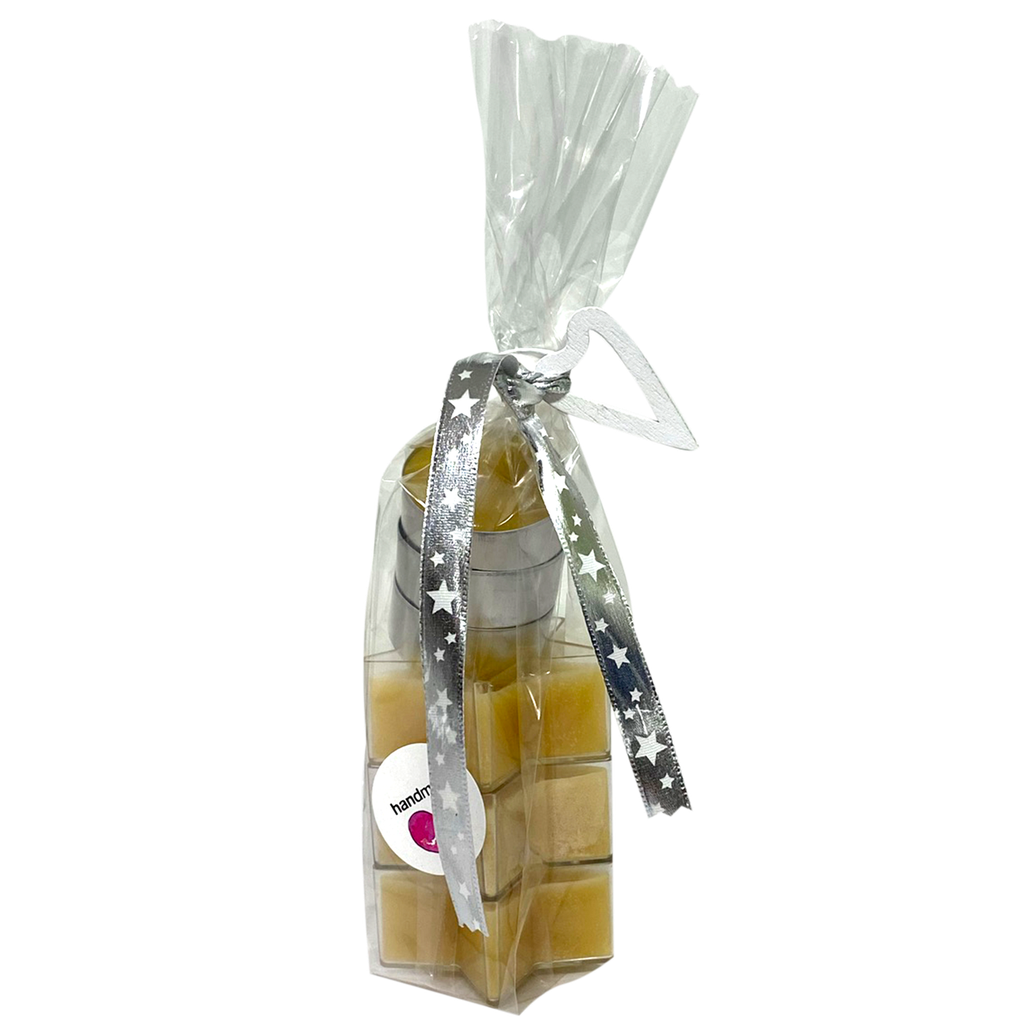Geschenksackerl Teelichter Bienenwachs von Bio-Imkerei Blütenstaub