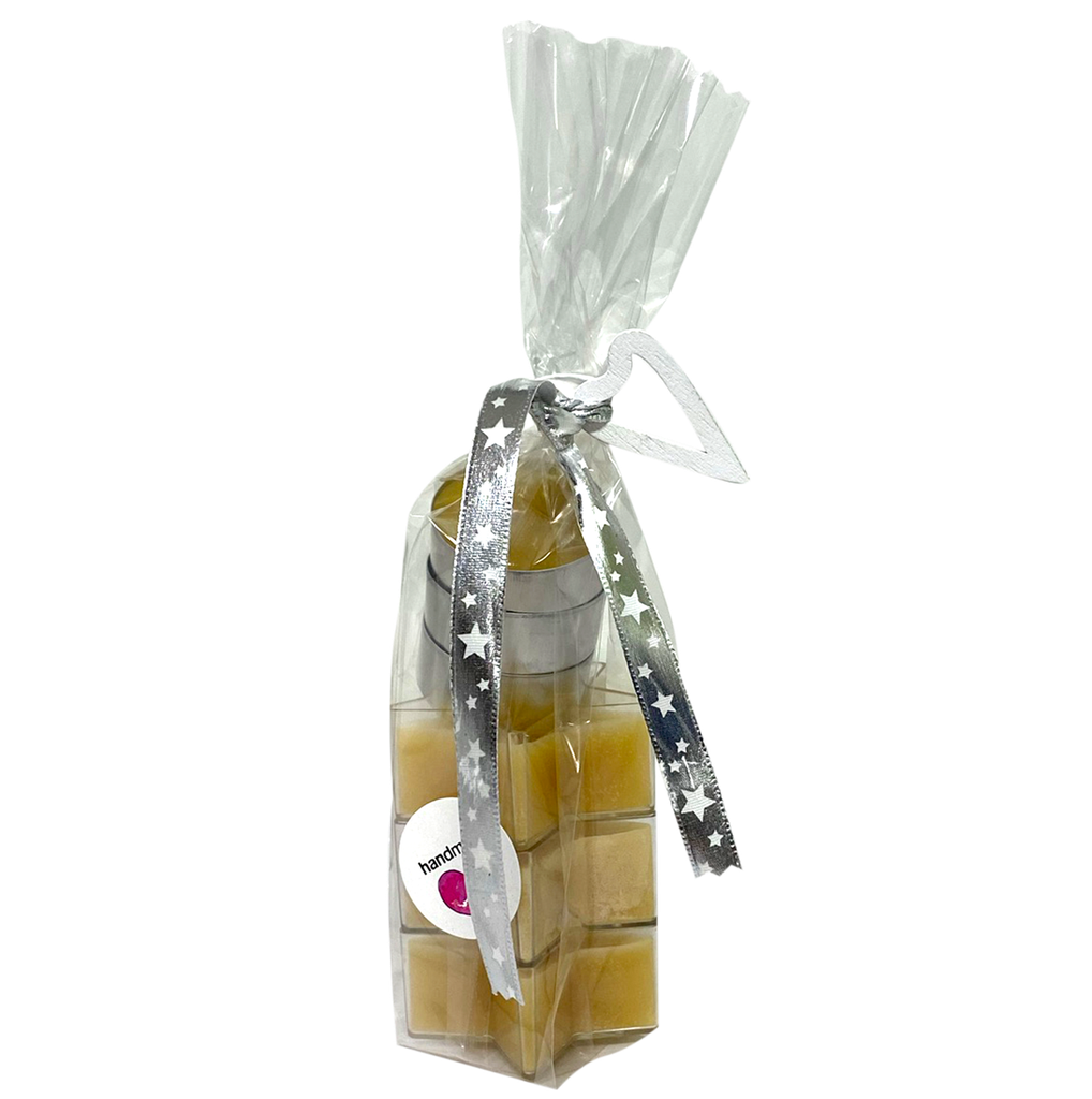 Geschenksackerl Teelichter Bienenwachs von Bio-Imkerei Blütenstaub