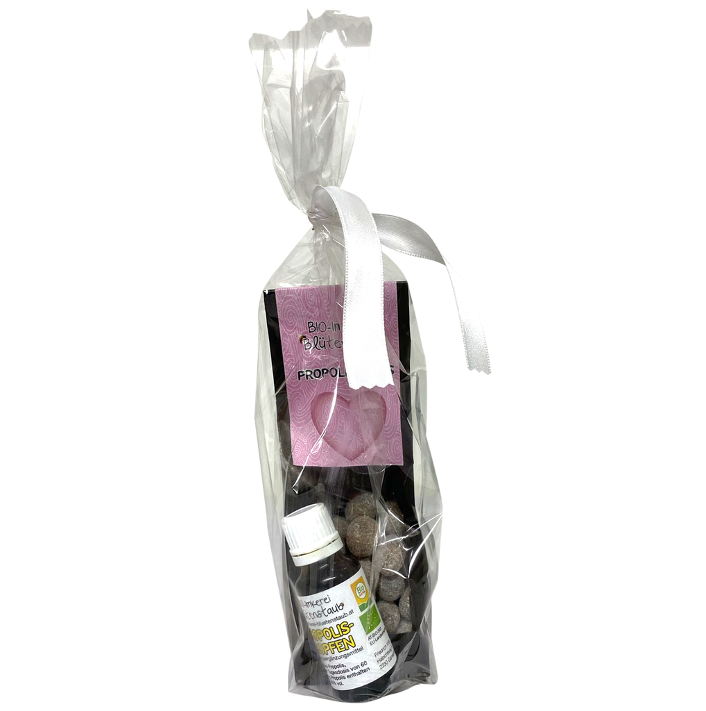 Geschenksackerl Propolis von Bio-Imkerei Blütenstaub