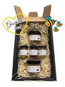 Geschenkbox Bio Honig 5er Set von Bio-Imkerei Blütenstaub