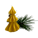 Bienenwachskerze Tannenbaum von Bio-Imkerei Blütenstaub