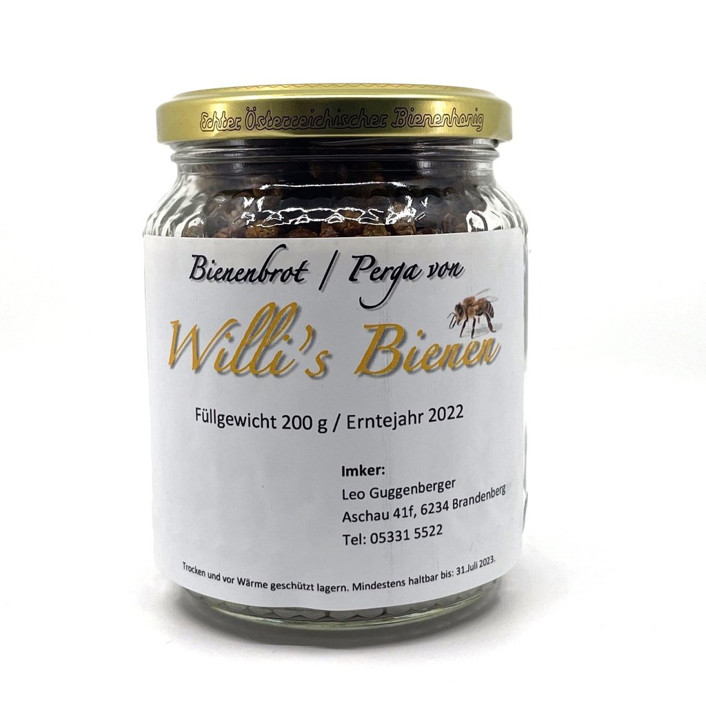 Bienenbrot Perga 200g von Willi's Bienen