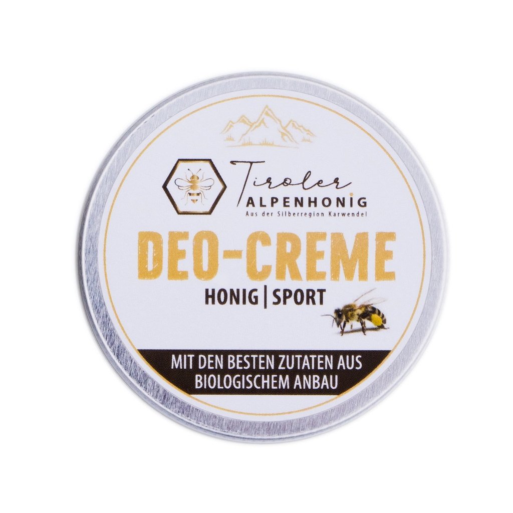Deocreme Honig Sport 50ml von Tiroler Alpenhonig