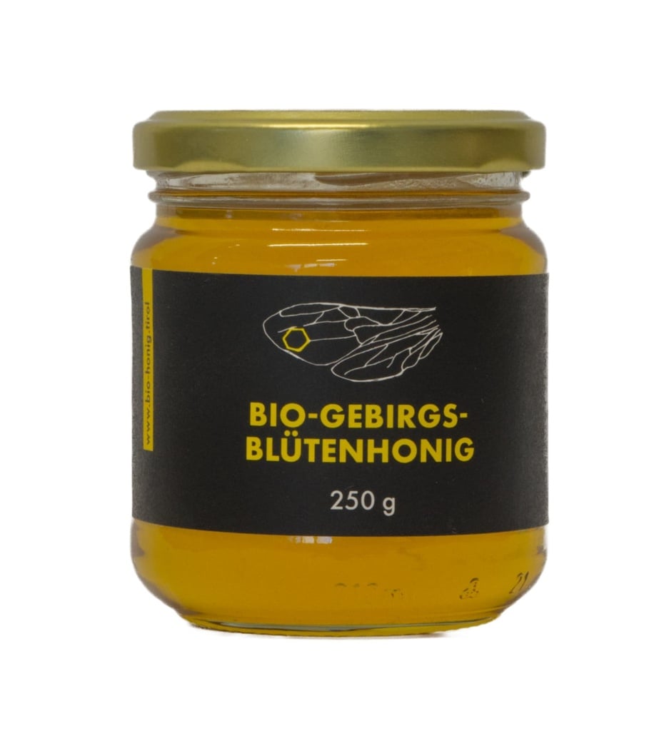 Bio-Gebirgsblütenhonig aus Kühtai 250g von Bioimkerei Gritsch