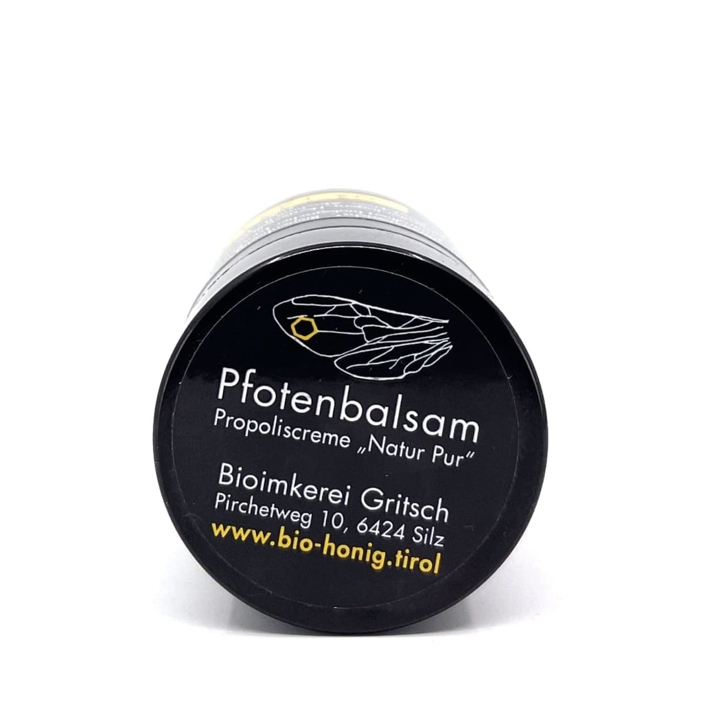 Pfotenbalsam Propoliscreme „Natur Pur“ 30ml von Bioimkerei Gritsch