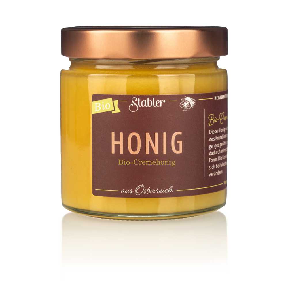 Bio Cremehonig 500g von Bio Imkerei Stabler
