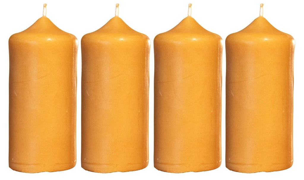 Bienenwachs Adventskranzkerzen Set klassisch von Bio-Imkerei Fuchssteiner