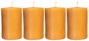 Bienenwachs Adventskranzkerzen Set modern von Bio-Imkerei Fuchssteiner