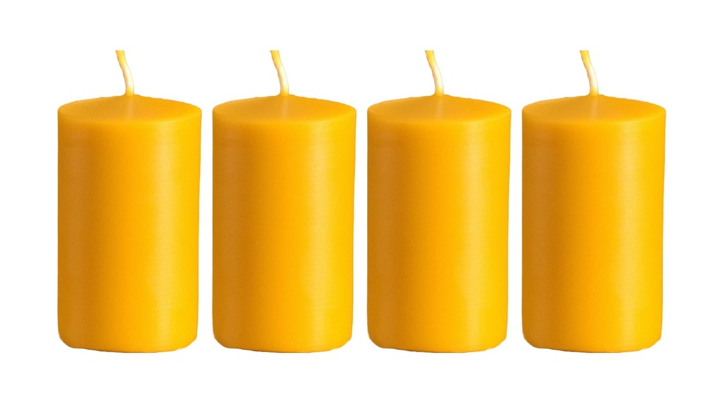 Bienenwachs Adventskranzkerzen Set Votivkerze von Bio-Imkerei Fuchssteiner
