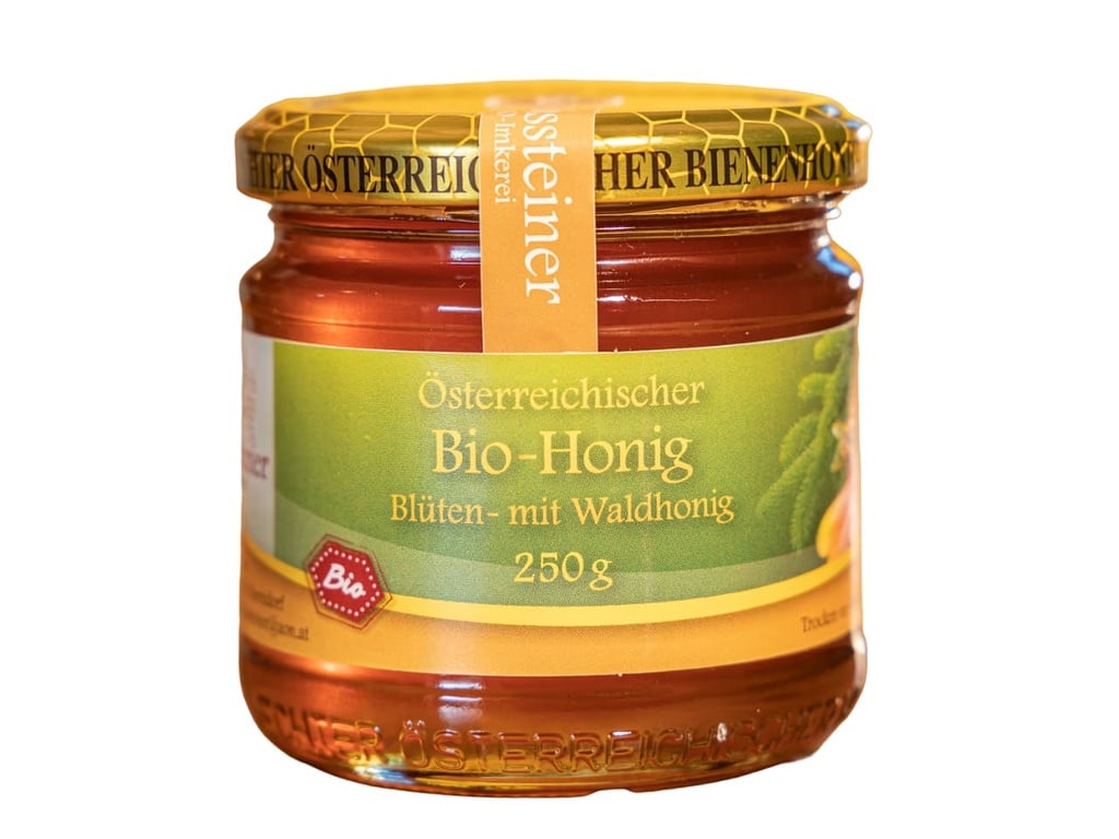 Bio Blüten- mit Waldhonig 250g von Bio-Imkerei Fuchssteiner