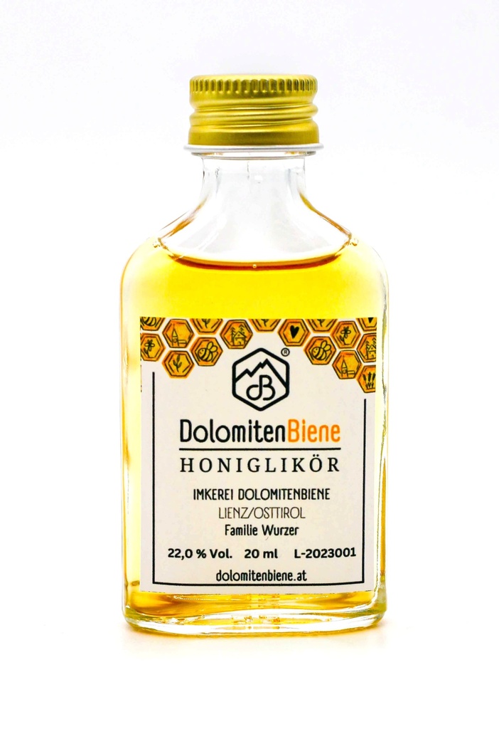Osttiroler Honiglikör 20ml von Imkerei Dolomitenbiene