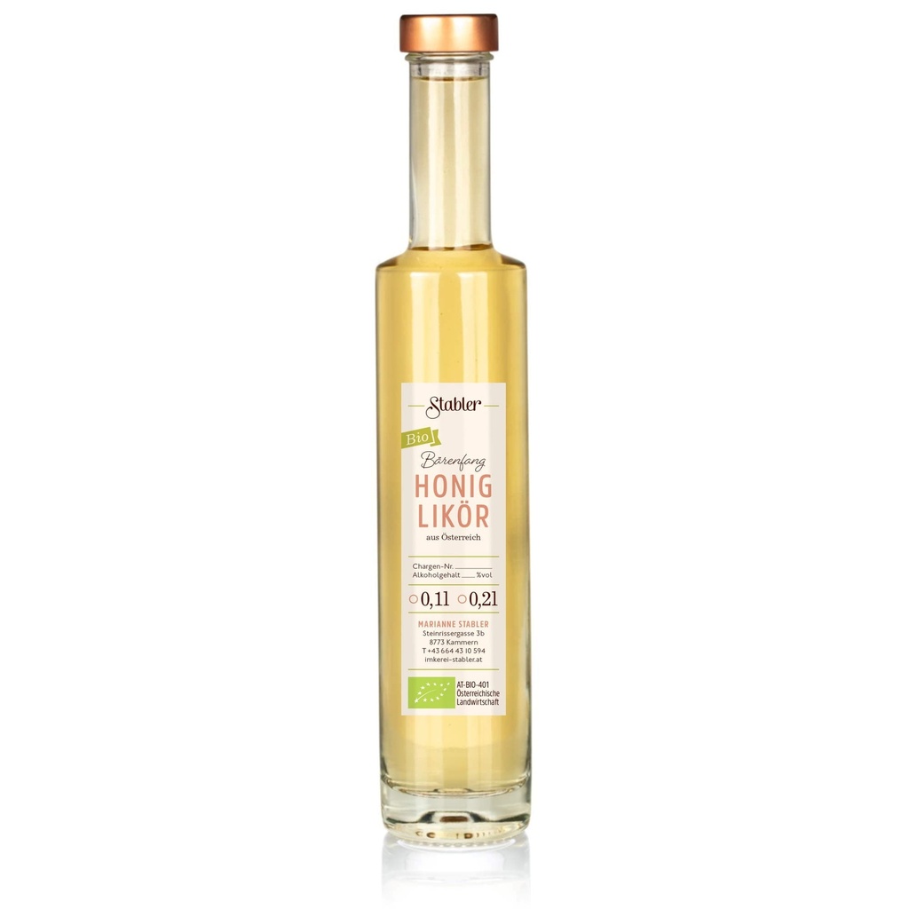 Bio Bärenfang Honiglikör 200ml von Bio Imkerei Stabler