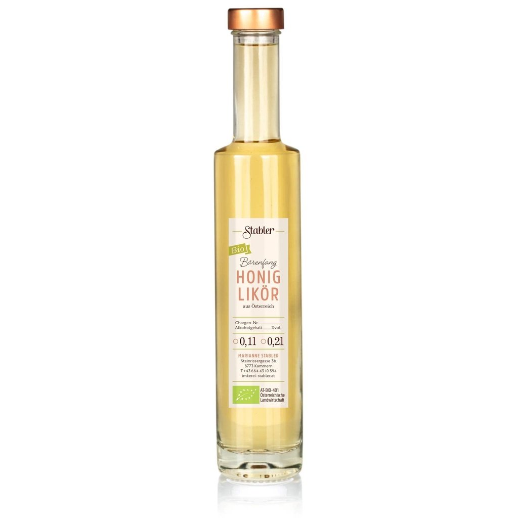 Bio Bärenfang Honiglikör 200ml von Bio Imkerei Stabler