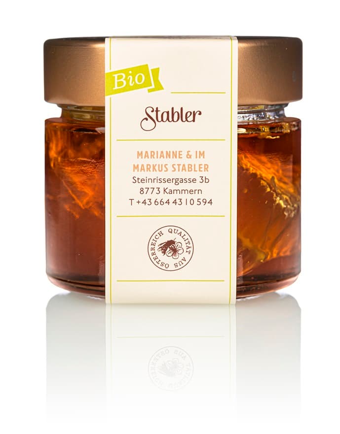 Bio Wabenhonig 200g von Bio Imkerei Stabler
