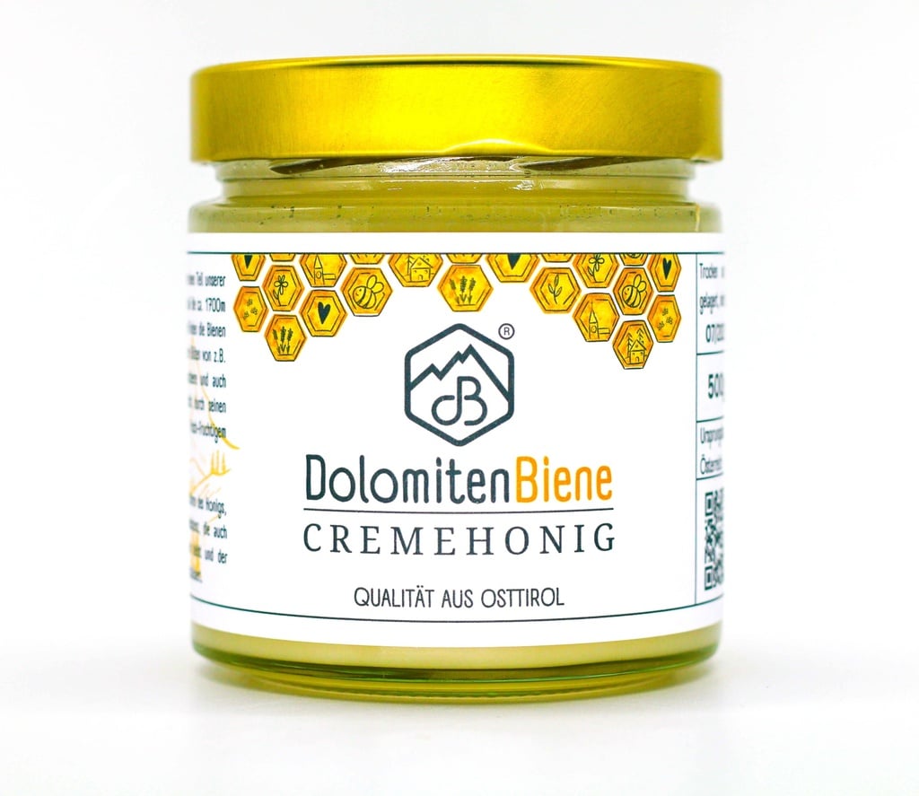 Osttiroler Cremehonig Alpenrose 500g von Imkerei Dolomitenbiene