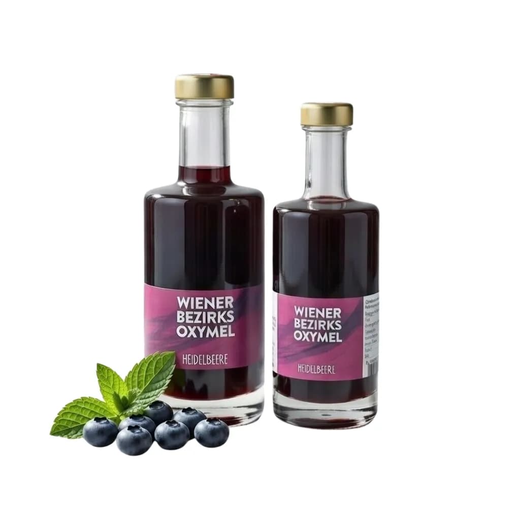 Wiener Bezriks Oxymel Heidelbeere 200ml von Wiener Bezirksimkerei