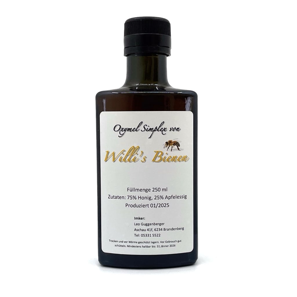 Oxymel Simplex 250ml von Willi's Bienen
