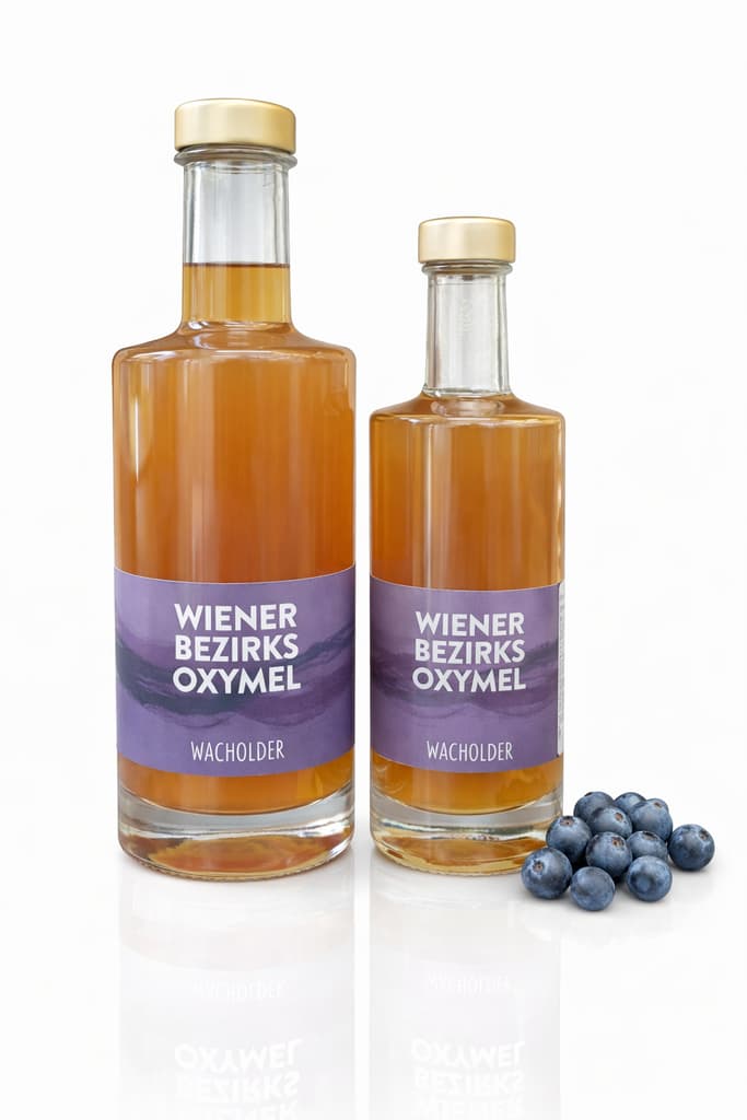 Wiener Bezirks Oxymel Wacholder 200ml von Wiener Bezirksimkerei