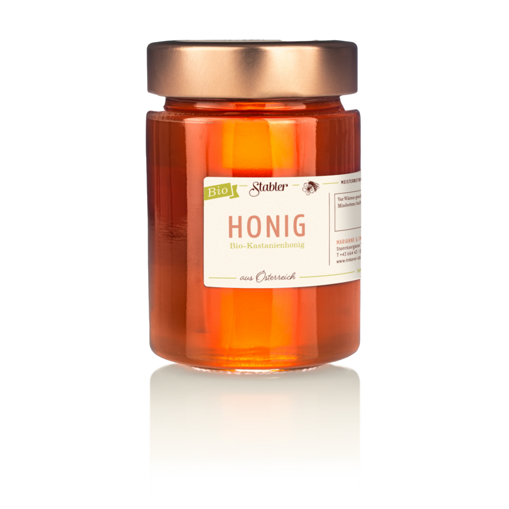 Bio Kastanienhonig 900g von Bio Imkerei Stabler