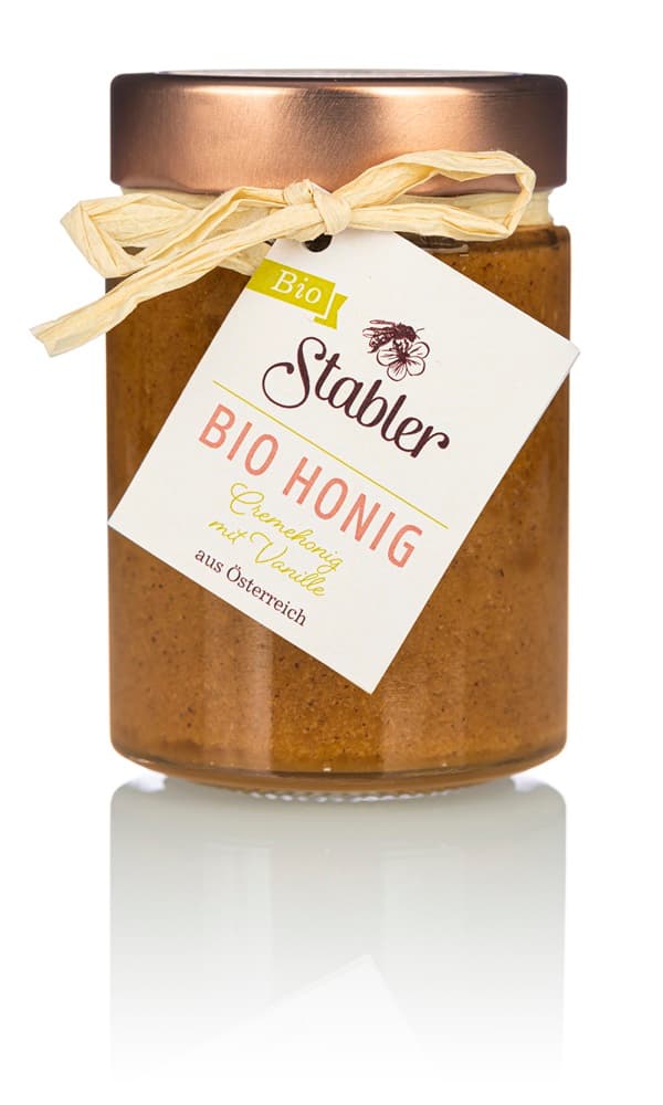Bio Cremehonig mit Vanille 230g von Bio Imkerei Stabler