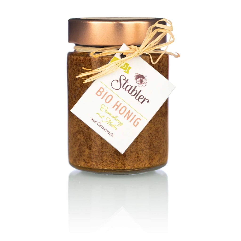 Bio Cremehonig mit Mohn 230g von Bio Imkerei Stabler