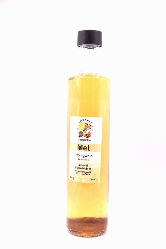 Met - Honigwein trocken 500ml von Imkerei Fuchsbichler