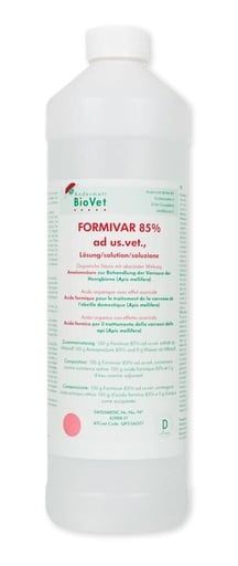 Formivar Ameisensäure 85% ad us. vet. Lösung 1.000ml von Andermatt BioVet