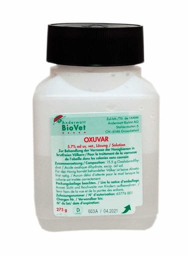 Oxuvar 5,7% Oxalsäurekonzentrat 275g von Andermatt BioVet