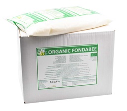 Organic Fondabee 12,5kg Bio Bienenfutterteig von Belgosuc