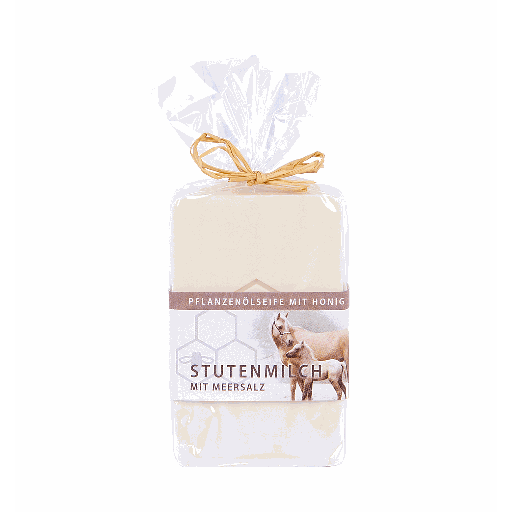 Honigseife mit Stutenmilch & Meersalz 100g von Ferdi’s Imkerei