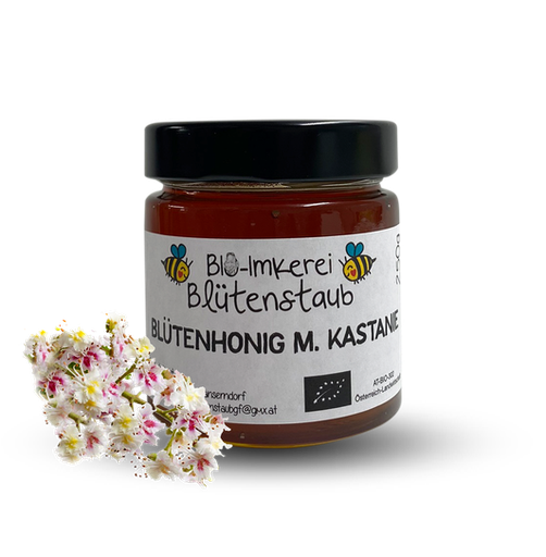 Bio Kastanienblütenhonig 250g von Bio-Imkerei Blütenstaub