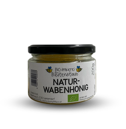 Bio Wabenhonig im Glas 200g von Bio-Imkerei Blütenstaub