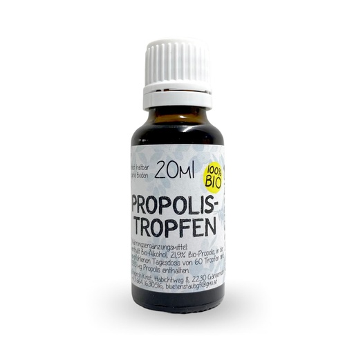 Bio Propolis Tropfen 20ml von Bio-Imkerei Blütenstaub