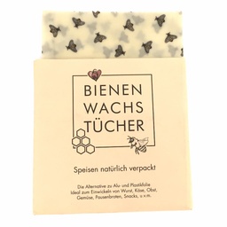 Bienenwachstuch Beutel klein Bienen von Integra Vorarlberg