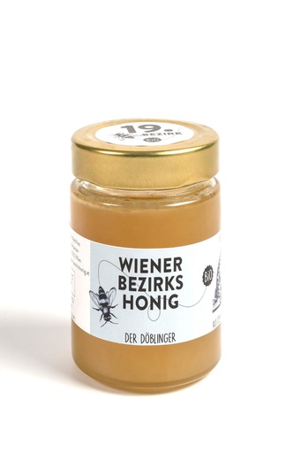 Wiener Bezirks Honig - 19. Bezirk Wien - Der Döblinger 220g von Wiener Bezirksimkerei
