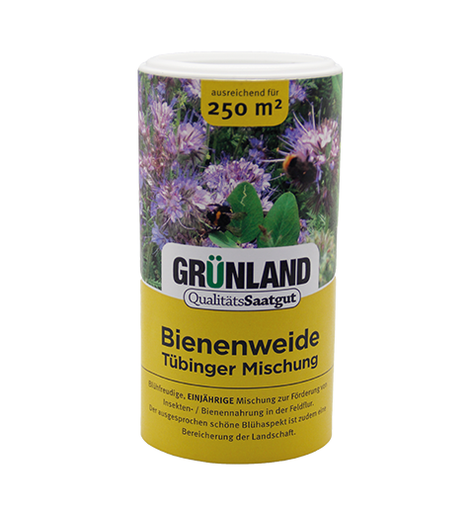 Blumenwiese Bienenweide "Tübinger Mischung" einjährig 250g von Grünland Qualitätssaatgut