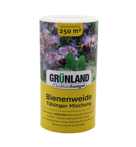 Blumenwiese Bienenweide "Tübinger Mischung" einjährig 250g von Grünland Qualitätssaatgut