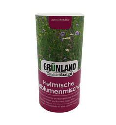 Blumenwiese "Heimische Wildblumenmischung" 200g von Grünland Qualitätssaatgut