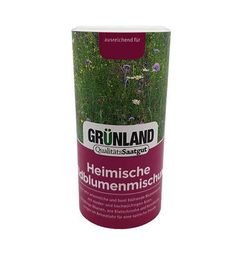 Blumenwiese "Heimische Wildblumenmischung" 200g von Grünland Qualitätssaatgut
