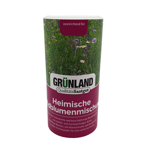 Blumenwiese "Heimische Wildblumenmischung" 200g von Grünland Qualitätssaatgut