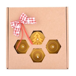 Geschenkbox Teelichter von Bio-Imkerei Fuchssteiner