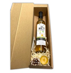 Geschenkbox Bio Met-Honigwein 2er Set von Bio-Imkerei Blütenstaub