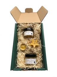 Geschenkbox Bio Honig 4er Set von Bio-Imkerei Blütenstaub