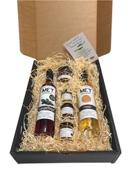Geschenkbox Bio Honig 6er Set von Bio-Imkerei Blütenstaub