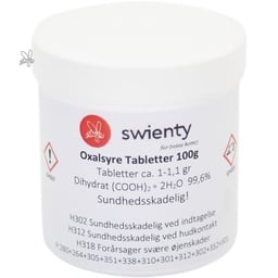 Oxalsäure Tabletten 100g von Swienty
